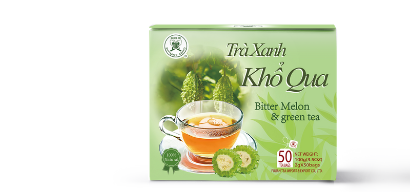 HT003 BITTER MELON & GREEN TEA 2GX50BAGS