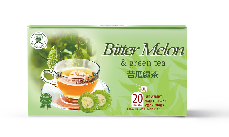 HT001 苦瓜绿茶 BITTER MELON & GREEN TEA